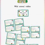 Zoo Animal Wild Animal Riddles – Unterrichtsmaterial Im