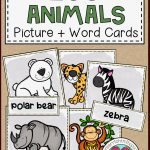 Zoo Animals Picture Word Cards – Unterrichtsmaterial
