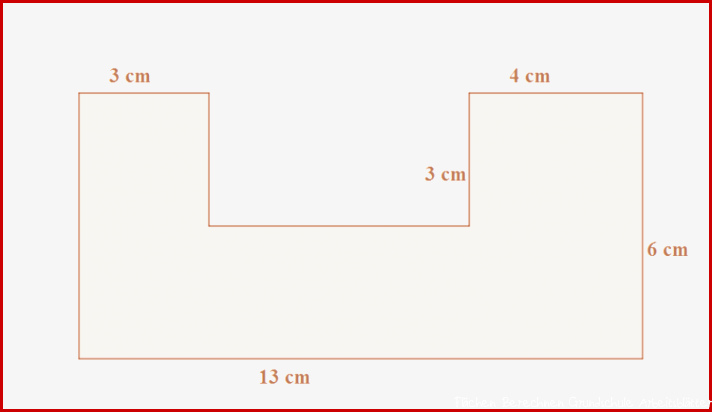 Zusammengesetzte Flächen Flächeninhalt Umfang berechnen