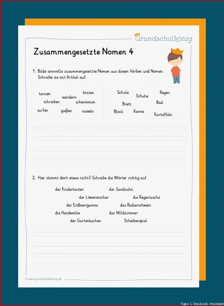 Zusammengesetzte Nomen